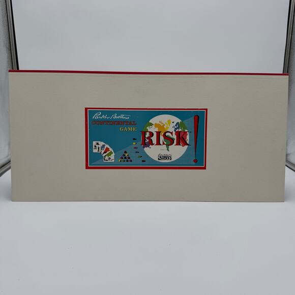 Vintage 1959 Risk Board Game Wooden Pieces Parker Brothers - Picture 5 of 11